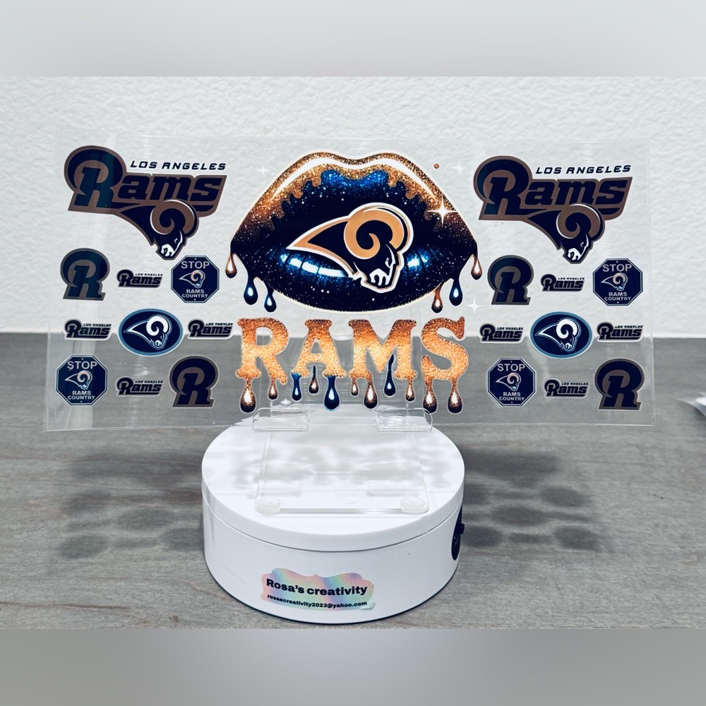 C10 set (5) Rams cups wraps 10pz